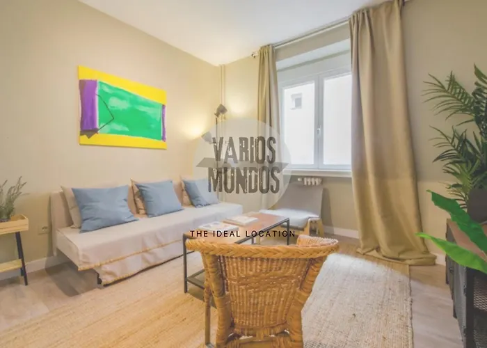 Practico Apt 7pax en Calle Santa Ana Centro de Madrid